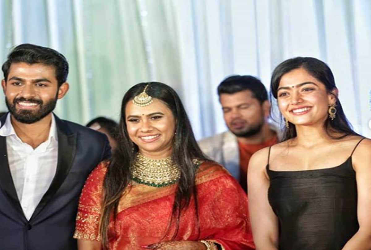 KGF star Yash, Rashmika Mandanna, Chiranjeevi at wedding reception of Yuva Rajkumar Sridevi Bhyrappa