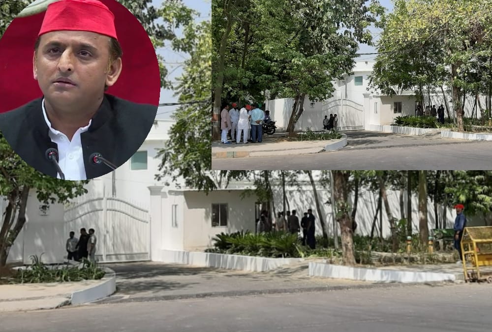 Akhilesh Yadav shifts in his home on vikramaditya marg.