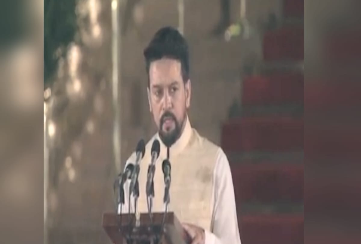 Modi swearing-in: anurag thakur will be minister in pm narendra modi govt
