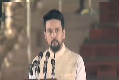 Modi swearing-in: anurag thakur will be minister in pm narendra modi govt