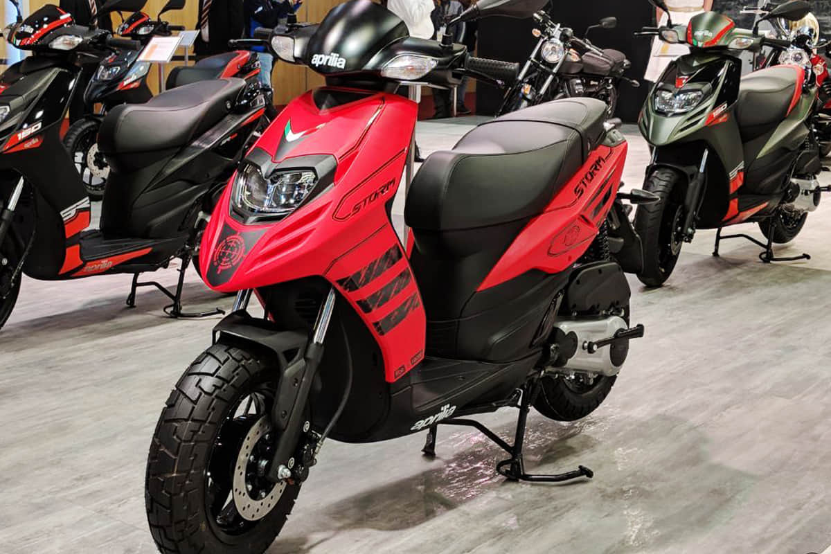2019 Piaggio Aprilia Storm 125 launched In india