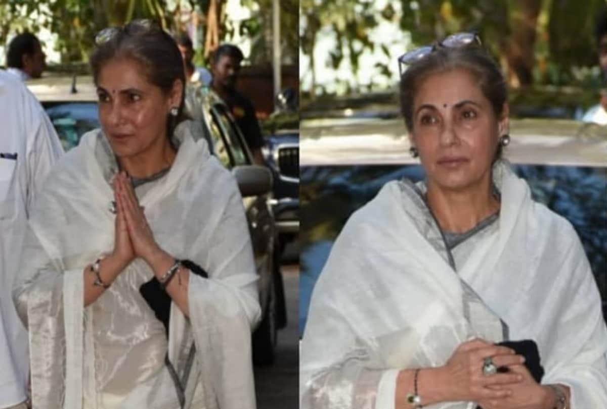 Dimple Kapadia and Homi Adajania photo has been viral from the set of Angrezi Medium