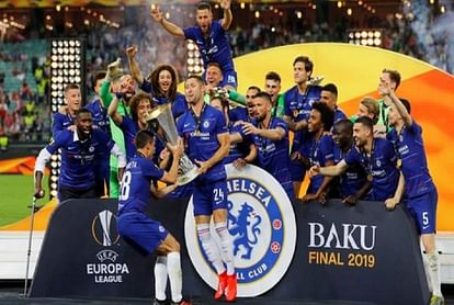 Eden Hazard two goals help Chelsea beat Arsenal 4-1 to win Europa League final