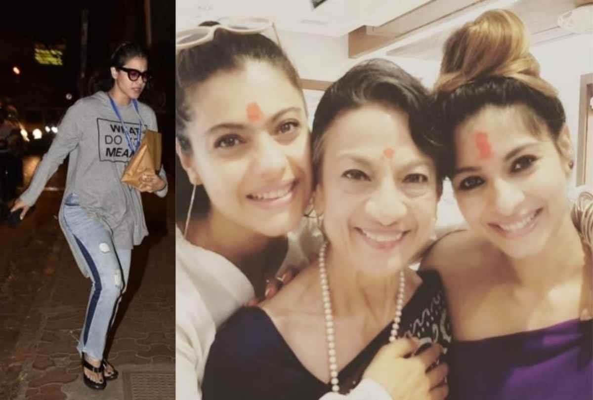 Kajol shared Tanuja first picture after surgery on Instagram