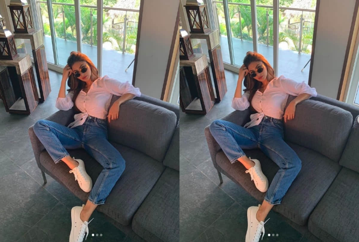 Bengali beauty Mouni roy beating the heat in stunning looks