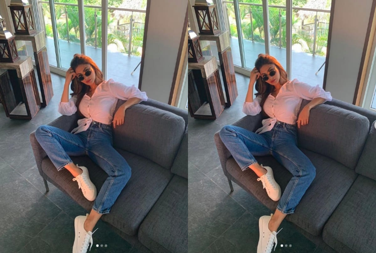 Bengali beauty Mouni roy beating the heat in stunning looks