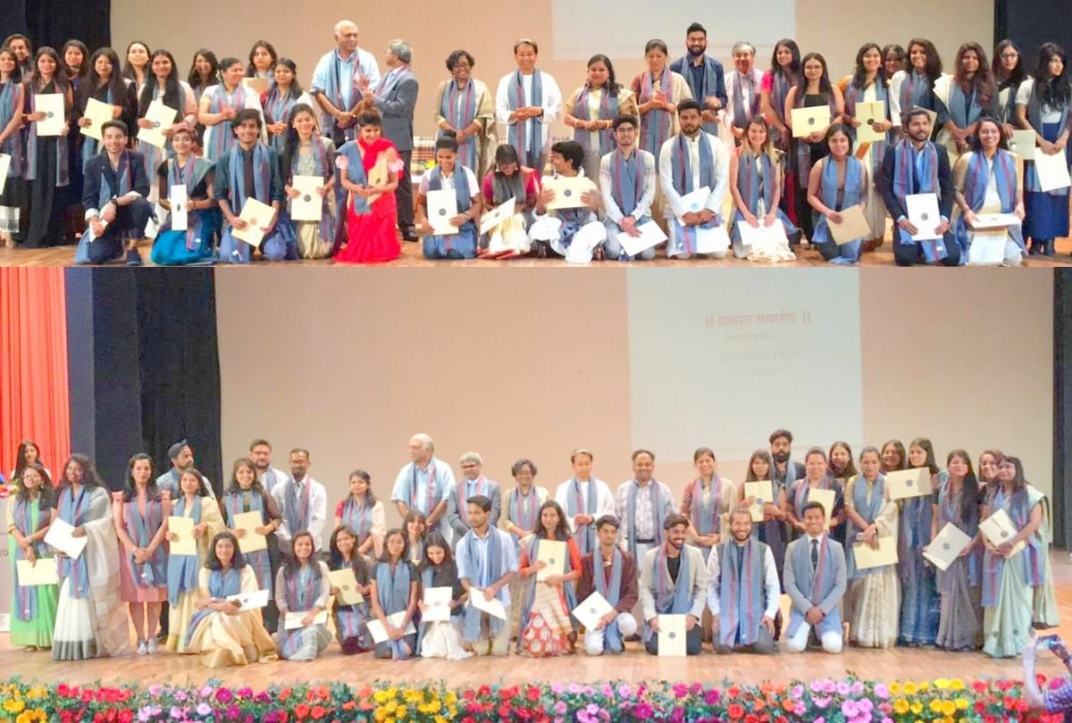 Convocation ceremony in National Institute of Fashion Technology