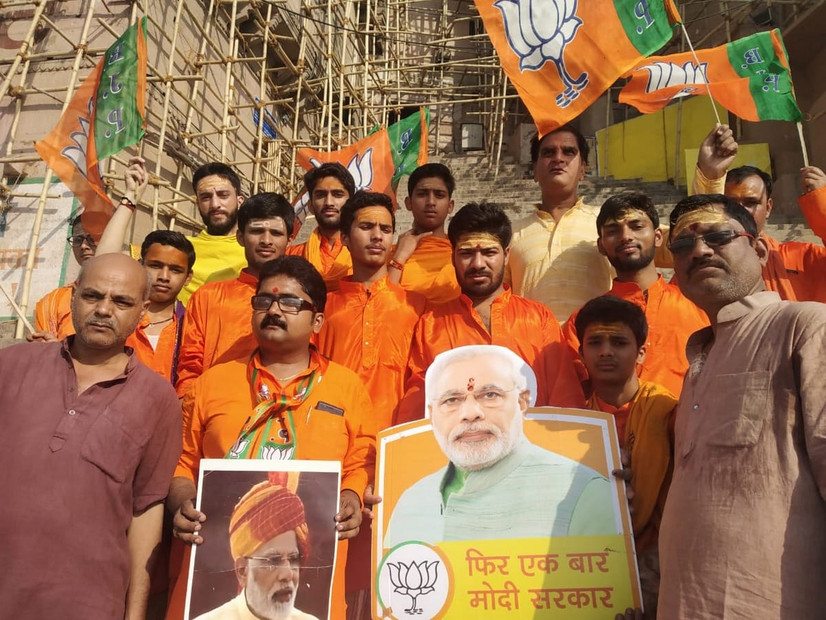 Narendra Modi swearing-in ceremony Danghdhishek in kashi Ganga for Modi Government varanasi