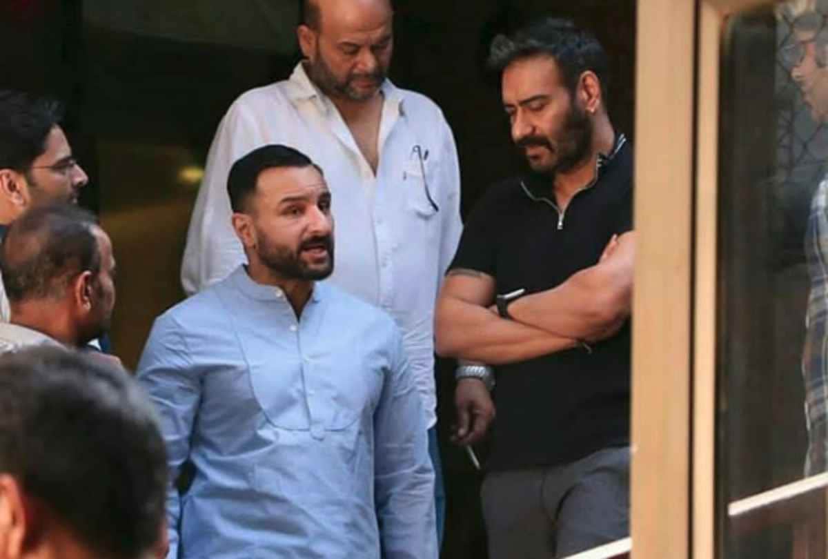 Saif Ali Khan goes to watch son Ibrahim play cricket after paying homage to veeru devgan