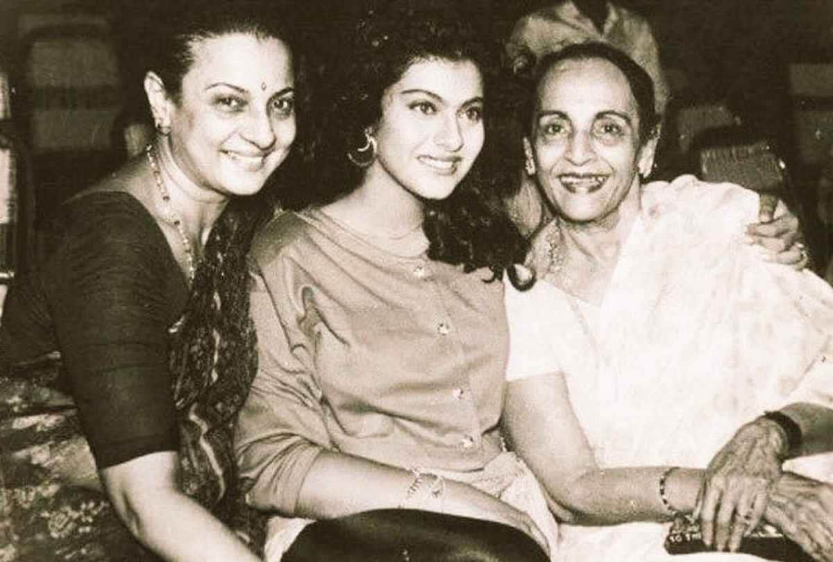 when a famous director kedar sharma slapped to tanuja in her first film set