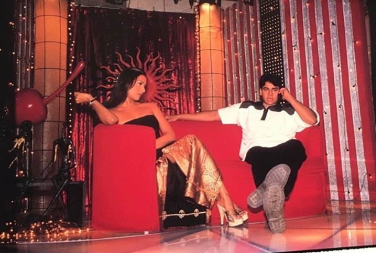 Throwback thursday picture of Malaika Arora with cyrus broacha