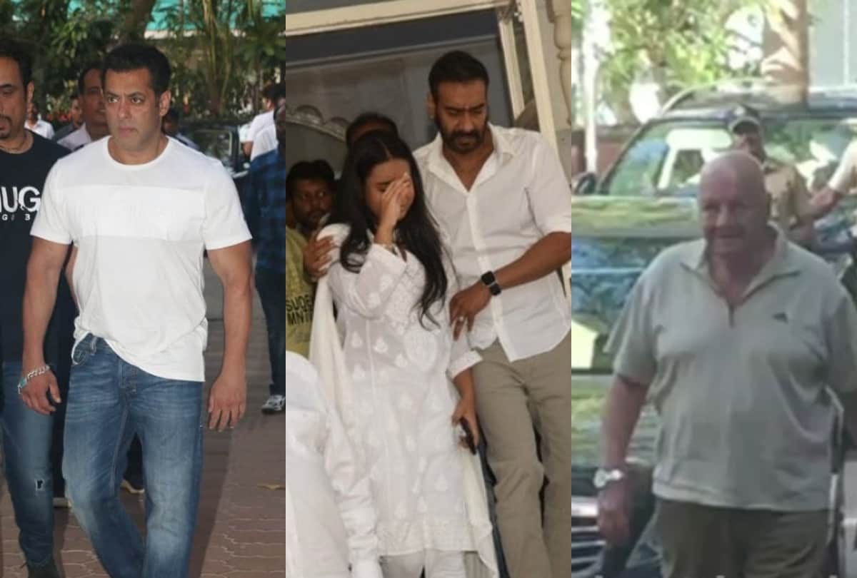 Amitabh Bachchan to Salman Khan bollywood celebrities reached Veeru Devgan Prayer Meet