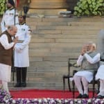 अमित शाह, पीएम मोदी और राजनाथ सिंह