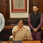 वित्त मंत्री का कार्यभार लेतीं निर्मला सीतारमण