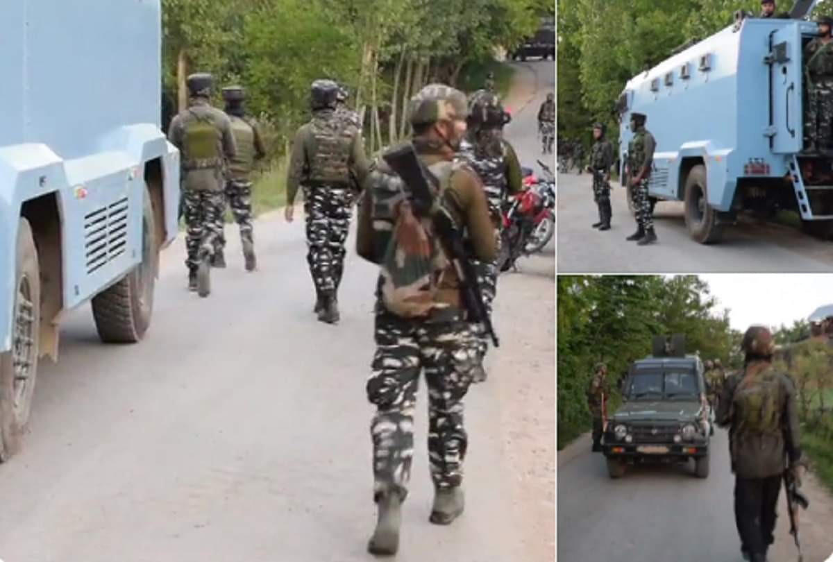 Continuous firing on the security forces in Pulwama, the soldiers were killed at the behest of the colonel
