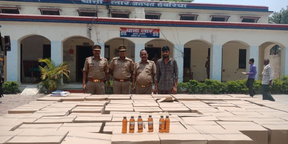मेहरौना में 12 लाख की शराब बरामद