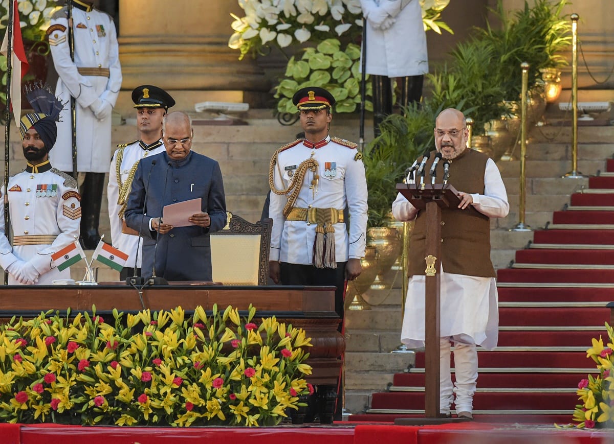 After the organization, amit Shah will also have a very important role in the government