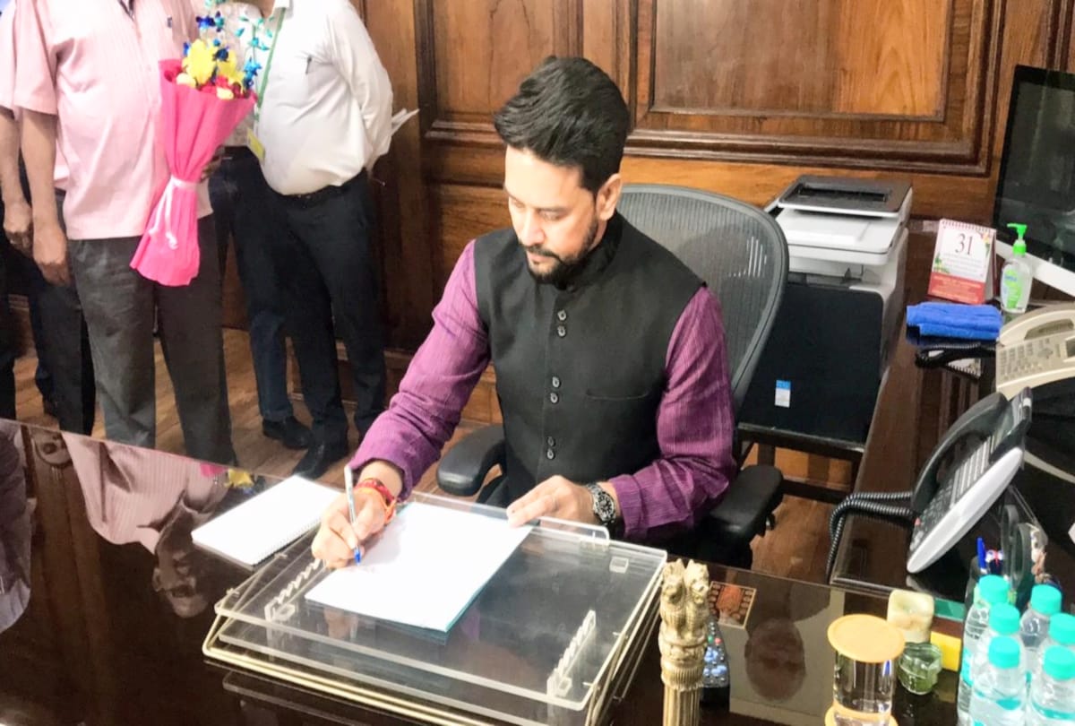 minister of state for finance anurag thakur will be warm welcome in hamirpur