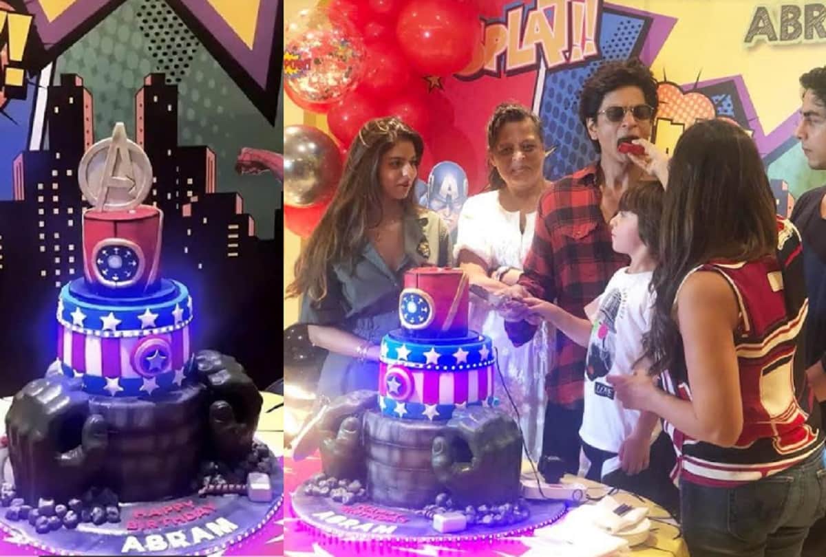 abram khan Avengers theme birthday Inside pictures of  celebrations with family
