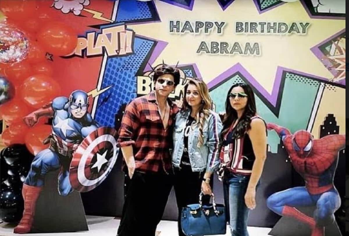aimur ali khan enjoyed shah rukh khan son abram birthday party