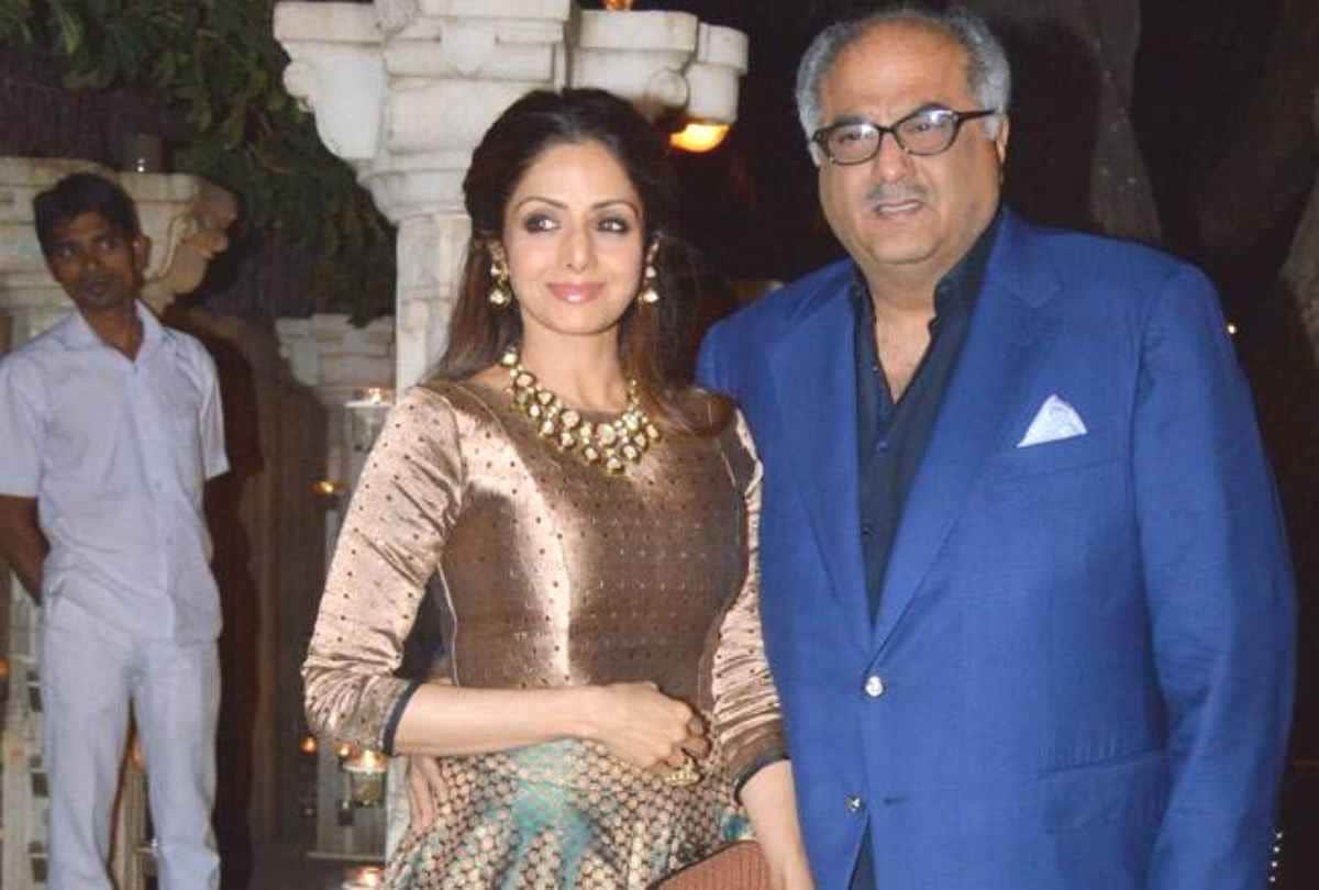 janhvi kapoor share her father boney kapoor new photo with weight loss