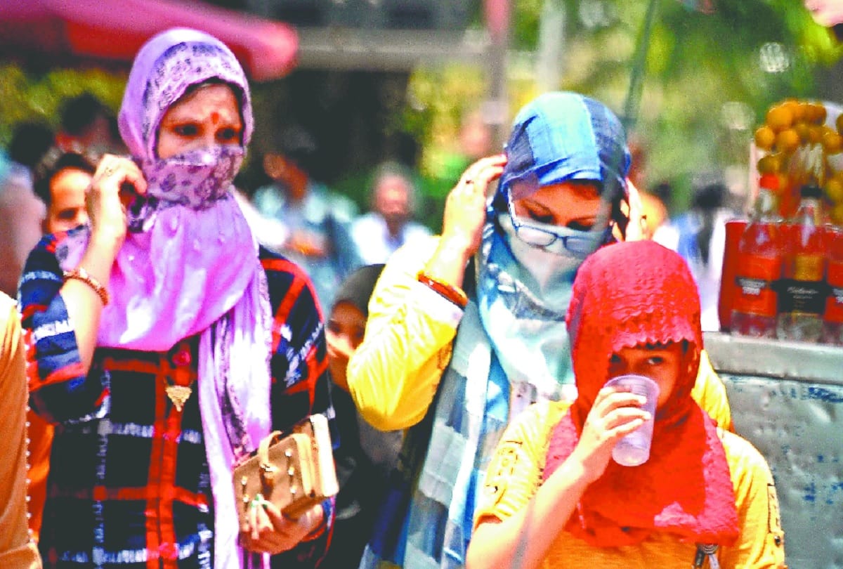 गर्मी से बचने का प्रयास