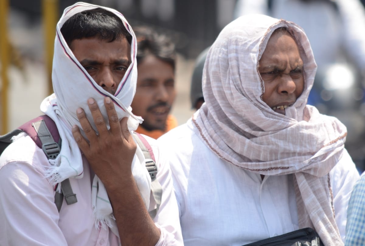 mercury reaches 44.8 degree in lucknow