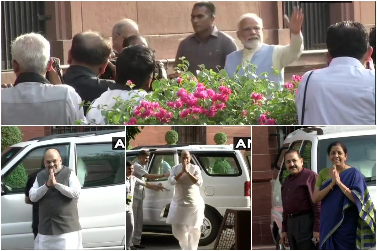 First meeting of Modi cabinet Amit shah and other ministers reaches
