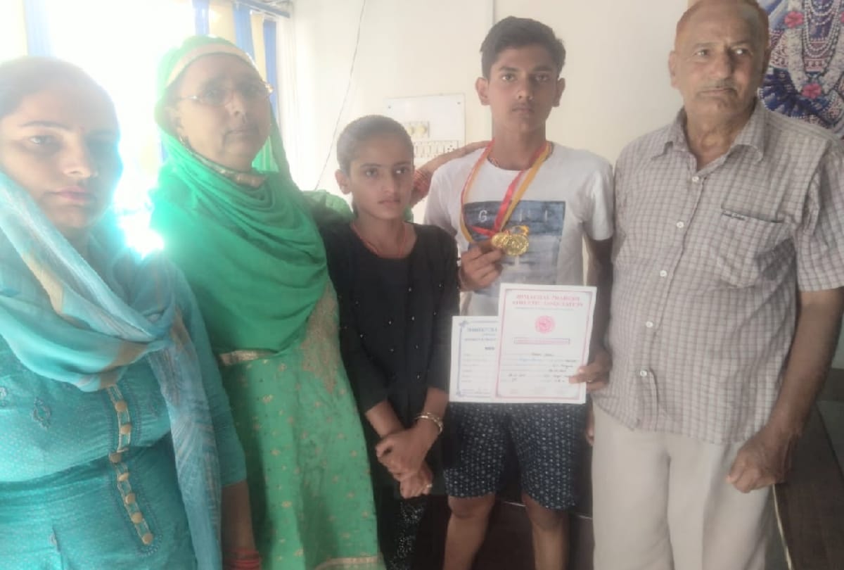 naman thakur of hamirpur selected for national athletics championship