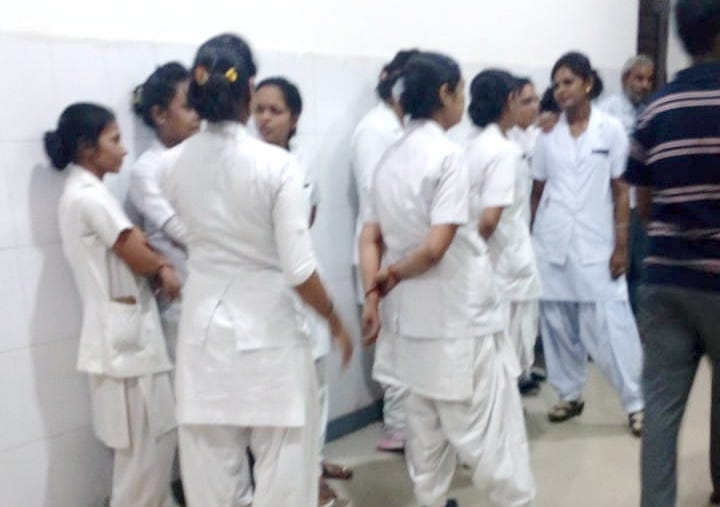 Doctor sticks to staff nurses, strikes in SRN hospital