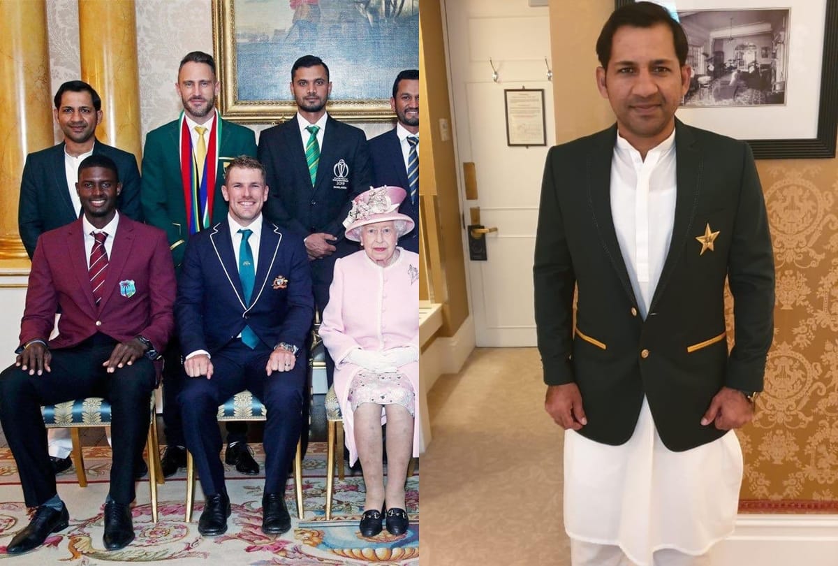 Pakistan captain Sarfaraz Ahmed responded on tolling for kurta payjama wearing for queen meet