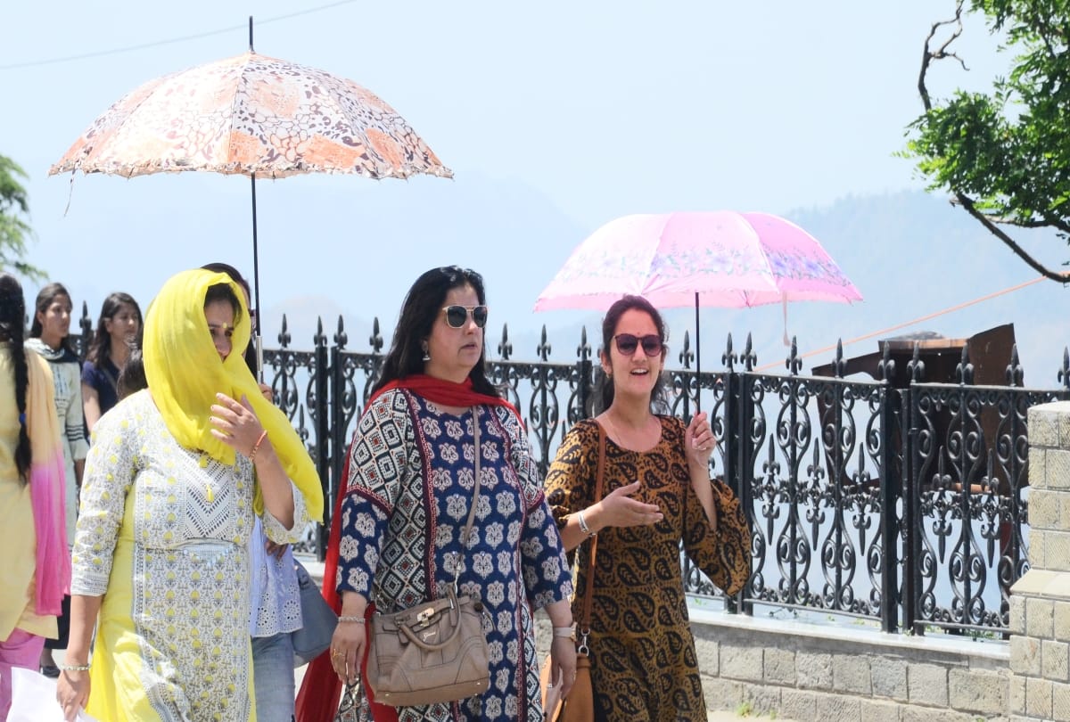 warning of hot wind for himachal and record breaking heat in shimla