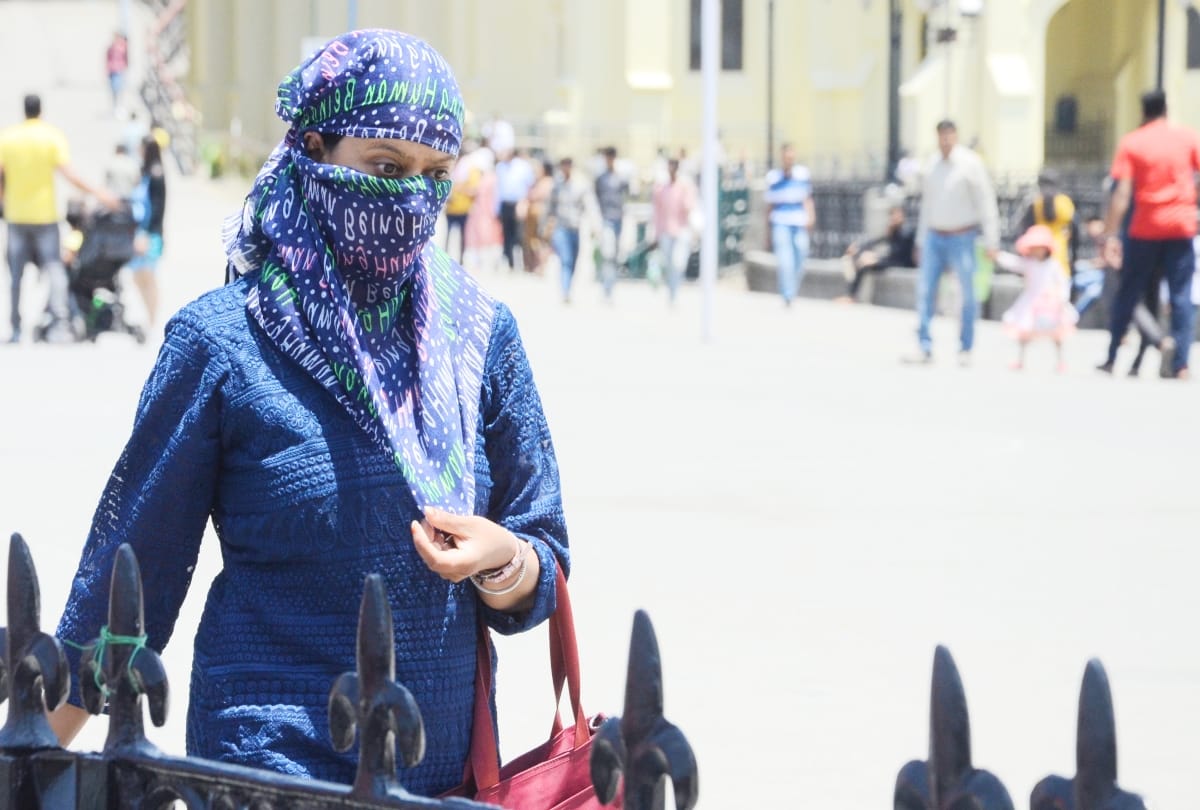Weather conditions in Uttar Pradesh temprature goes high.