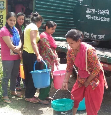 Do not waste water in Mandalasera, do something