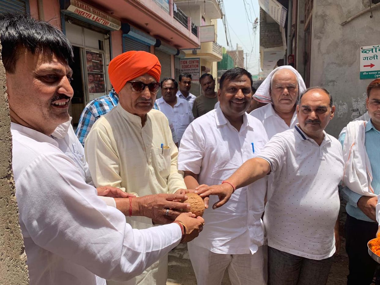 inogration of development work for water pipe line