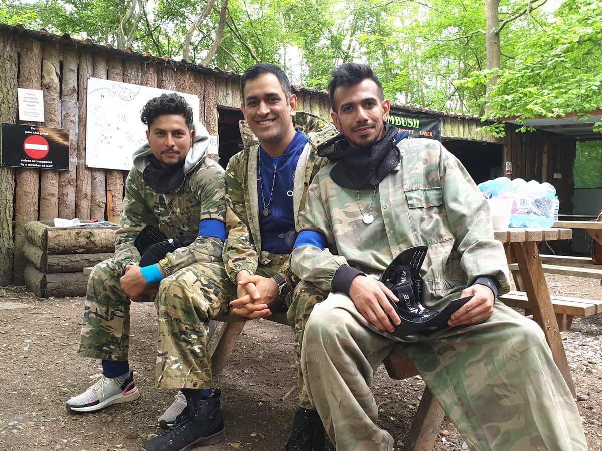 World Cup 2019: Virat Kohli goes paintballing with India teammates
