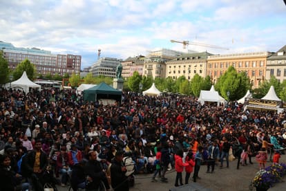 namaste stockholm 2019 kungstradgarden stockholm sweden indian culture