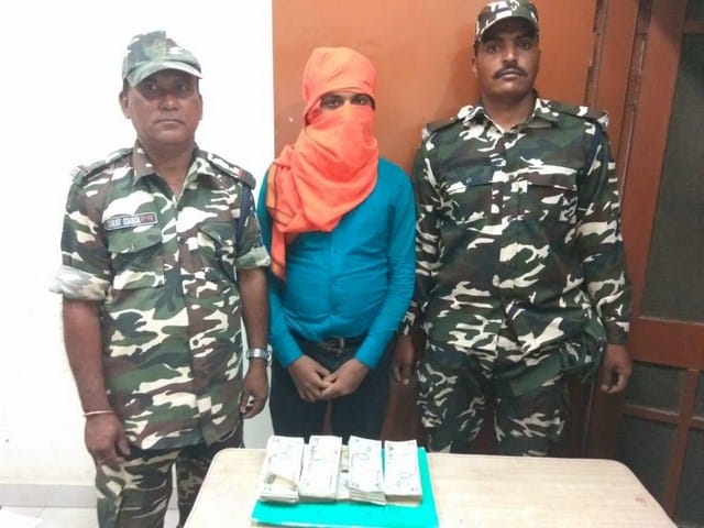 Nepalese caught the young man with money