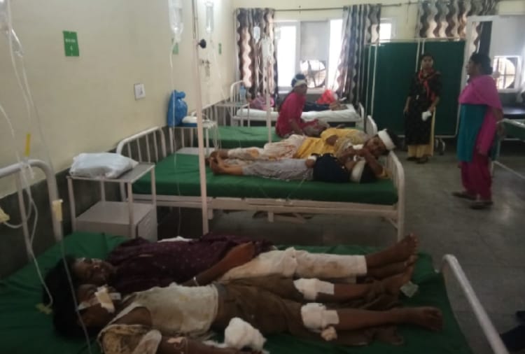 Two road accidents in Patiala of Punjab, Two peoples dead and 26 injured