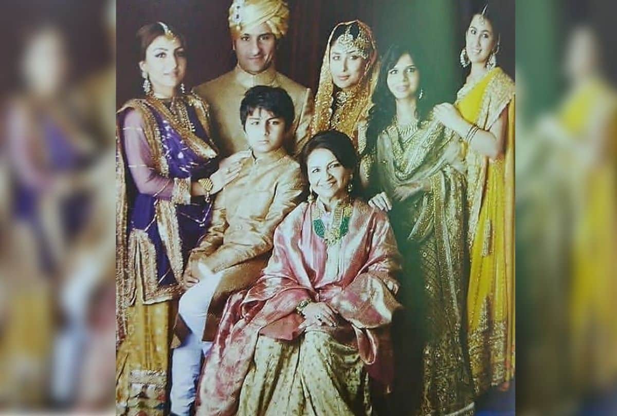 soha ali khan with saif ali khan and amrita singh in this throwback picture