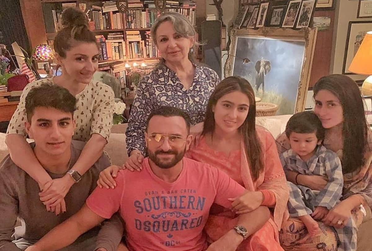 saif ali khan talks about debut of ibrahim khan and taimur ali khan