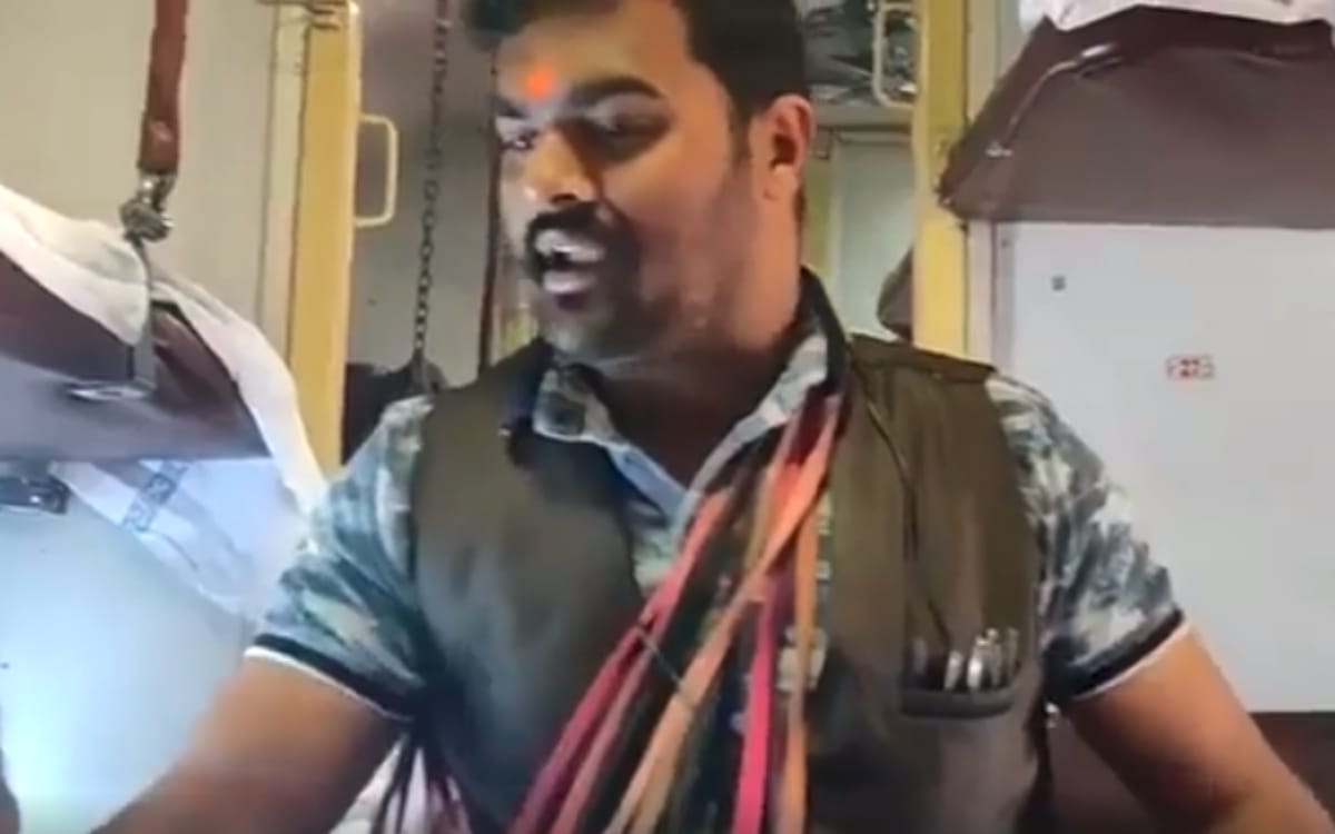 Railway give clarification over Gujarat Train hawker Avdhesh arrested for mimicking politicians 