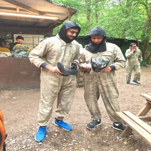 World Cup 2019: Virat Kohli goes paintballing with India teammates