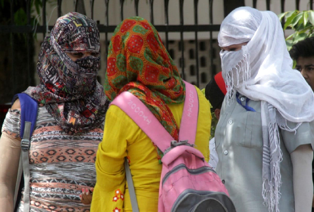 relief from heat wave in delhi ncr, some area temperature reached 46 degree