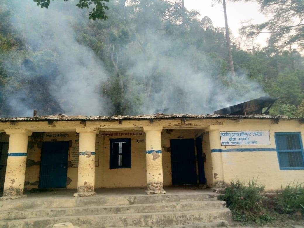wild Fire increased due to summer Weather in uttarakhand