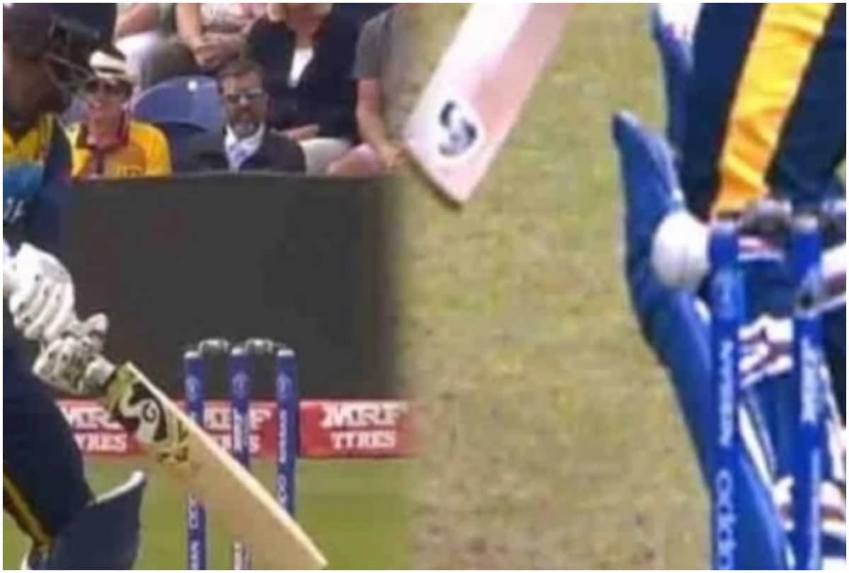 World Cup 2019: NLvsSL ball hits Dimuth Karunaratnes stump but bails did not dislodge