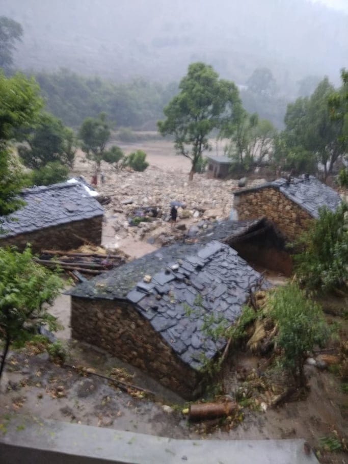 Disaster in uttarakhand After cloud eruption and heavy rain in chamoli and almora