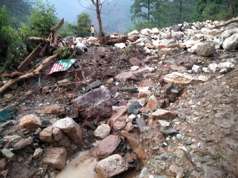 Missing Villager Dead Body Found Buried under Debris after Cloudburst in almora