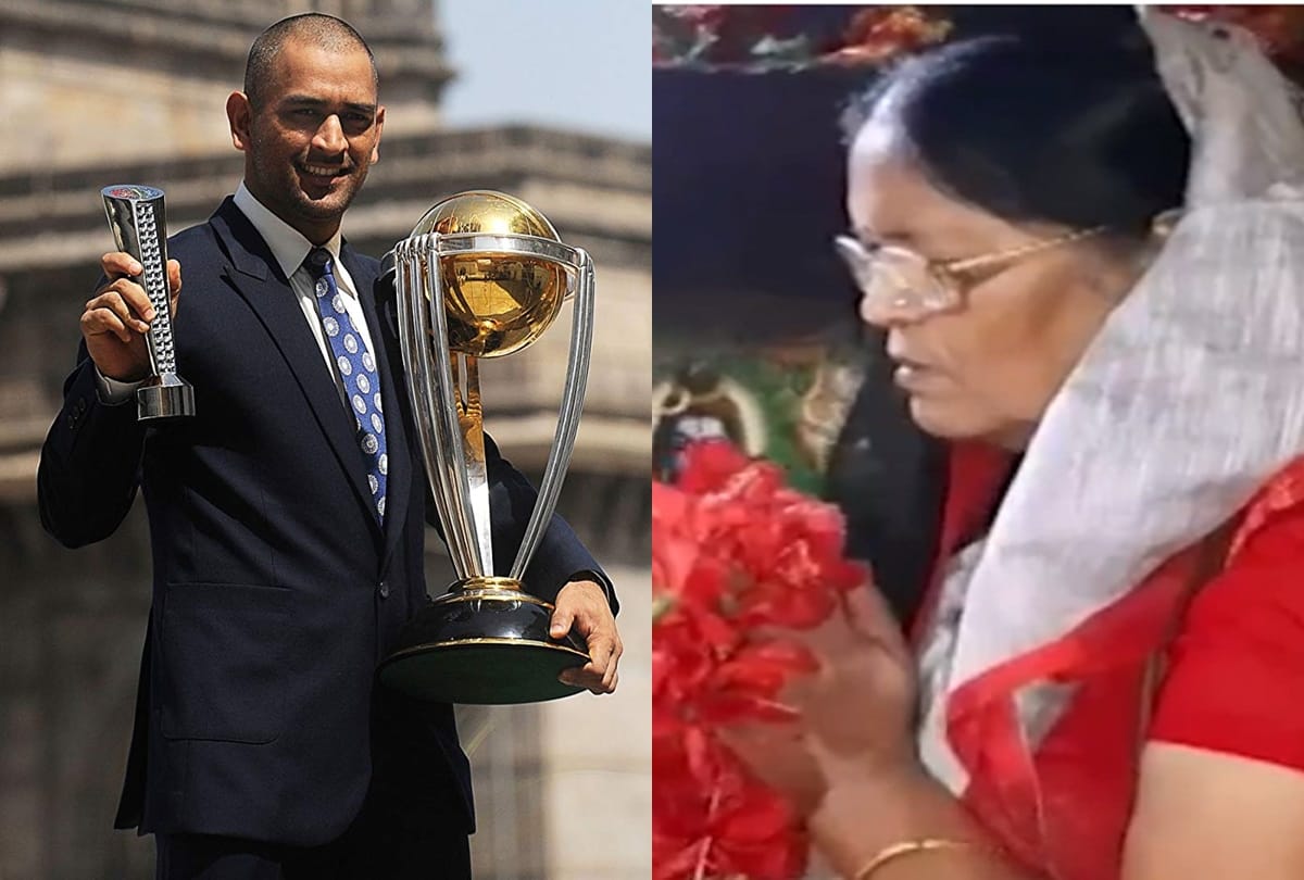 MS dhoni mother perform puja in ranchi deori temple for team india win in cricket world cup 2019