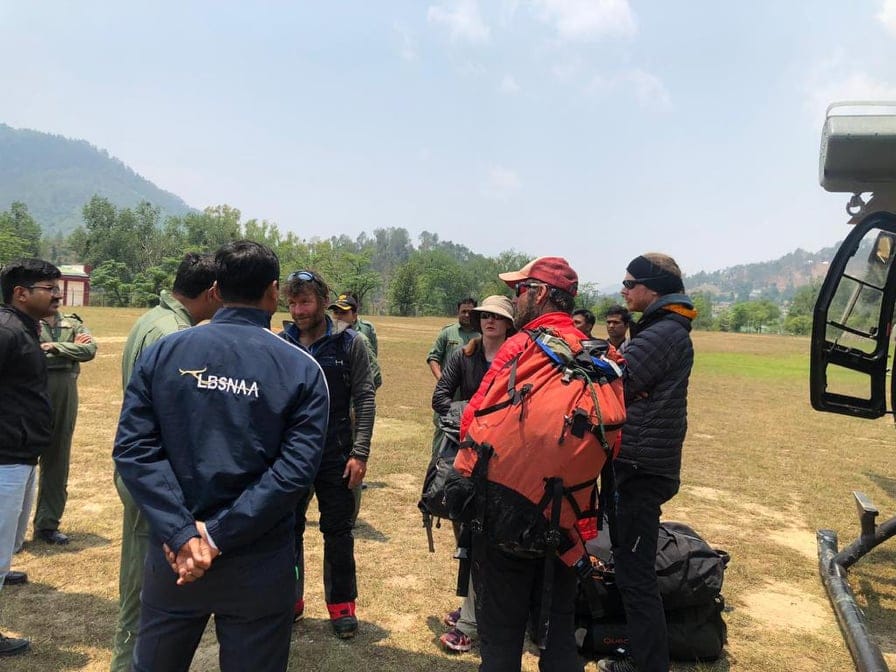 Itbp and Indian Air Force rescue four climbers from Nanda Devi Base Camp eight missing